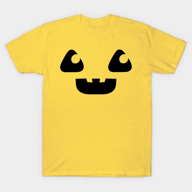 Cute Kawaii Pumpkin Face Costume pastel goth T-Shirt by xenotransplant